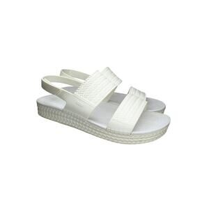 Reef Water Vista Slingback Sandals Womens 11 White Surf Beachy Coastal Resort